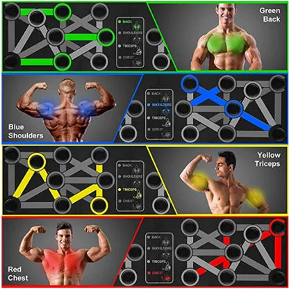9-in-1 Push Up Board — Full Body Home Workout