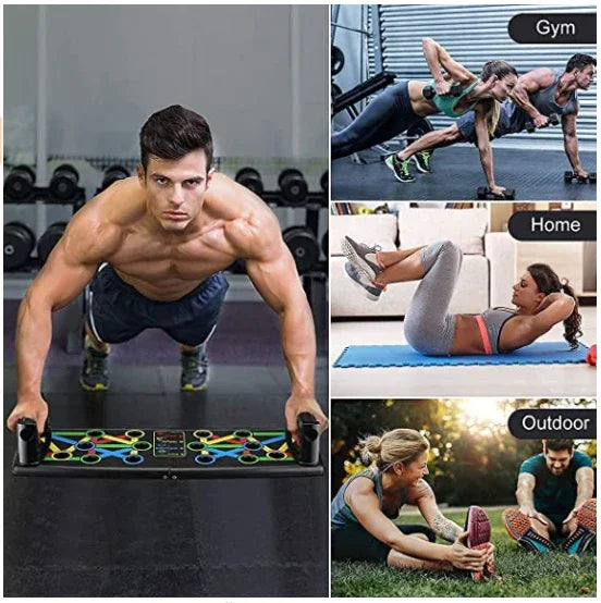9-in-1 Push Up Board — Full Body Home Workout
