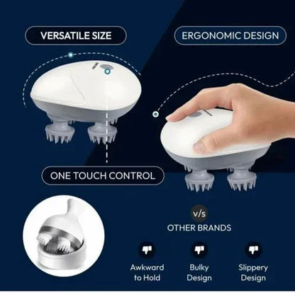 Corden Voss Electric Scalp Massager — Thicker Hair & Deep Relaxation